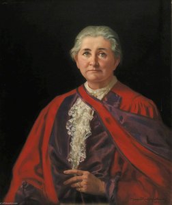 Doctor E. P. Hughes (1851–1925), Mbe, Ma, Hon. Lld — Margaret Lindsay Williams, Academic Portraiture