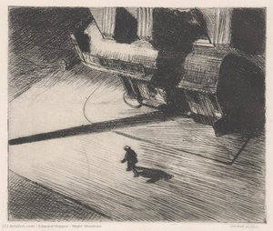 Night Shadows — Edward Hopper