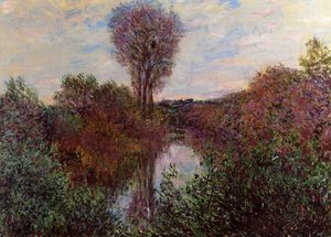 Small Arm Of The Seine At Mosseaux — Claude Monet, Impressionism