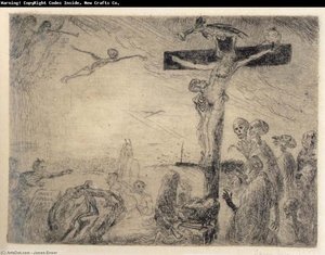 Christ Tormented By Demons — James Ensor