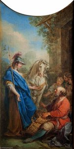 Jerusalem Delivered Erminia With The Shepherds — Charles-andré Van Loo