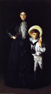 Mrs. Edward Davis And Her Son, Livingston — John Singer Sargent
