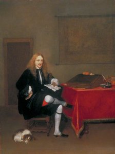 Portrait of a Man in His Study