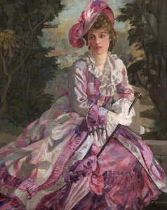 Adelaide Stanley as Kate in 'The Two Bouquets' (from the play by Herbert Farjeon)