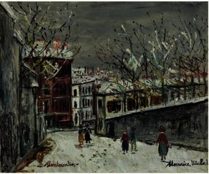 Montmartre 6 — Maurice Utrillo