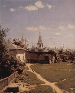 Moscow Court — Vasily Dmitrievich Polenov
