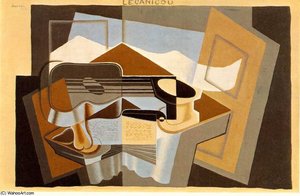 The Mountain Le Canigou - - — Juan Gris