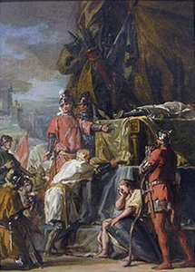 La Mort De Du Guesclin — Nicolas Guy Brenet