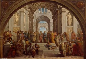 School Of Athens — Giuseppe Cades, Renaissance Revival