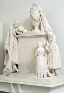 Funerary Monument Of Maddalena Adami Bozzi — Vincenzo Vela, Neoclassicism