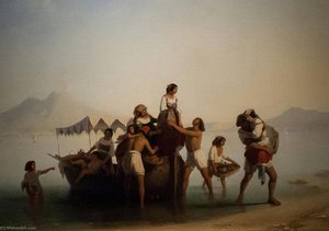 Neapolitan Fruit Sellers — Egron Sillif Lundgren