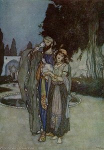 The Rubaiyat. Human Or Divine — Edmund Dulac