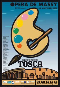 Tosca Poster, 2009 — Michel Bouvet