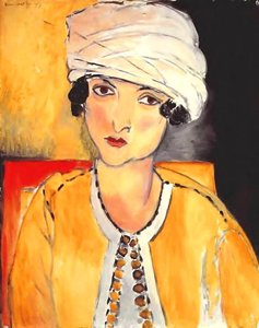 Lorette With Turban And Yellow Jacket — Henri Matisse, Fauvism