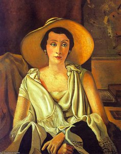Portrait Of Madame Guillaume, Musée De L'orange — André Derain