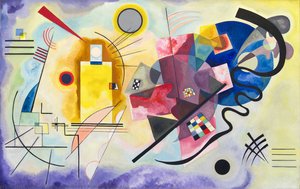 Yellow - Red - Blue — Wassily Wassilyevich Kandinsky, Abstract Expressionism