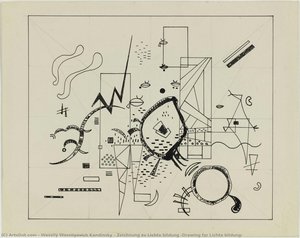 Zeichnung Zu Lichte Bildung (drawing For Lichte Bildung) — Wassily Wassilyevich Kandinsky