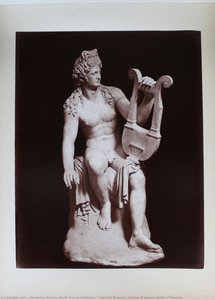 Ludovisi Museum. Statue Of Seated Apollo Citharode — Domenico Andrea Maria D'arco Anderson, Neoclassicism