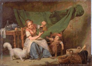 LA FEMME ET LA SOURIS
