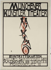 Poster For The Munich Artist Theater — Osen Keisan