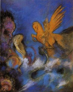 Roger And Angelica 2 — Odilon Redon
