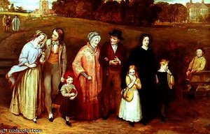 Sunday Morning - The Walk From Church — Richard Redgrave