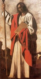 Santo Tomás — Francisco De Zurbarán, Baroque Style