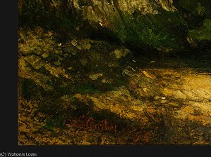 The Stream (le Ruisseau Du Puits-noir_ Vallée De L(3 — Gustave Courbet, Contemporary Realism