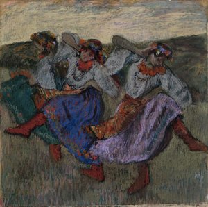 Russian Dancers — Edgar Degas