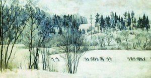 The Ski Excursion — Konstantin Yuon