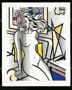 Nude With Yellow Pillow — Roy Lichtenstein