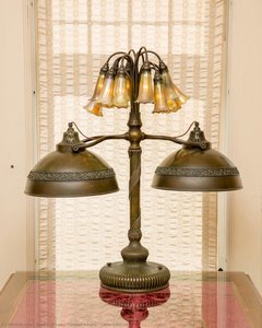 Table Electrolier — Studio Of Louis Comfort Tiffany