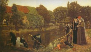 The Convent Boat — Arthur Hughes