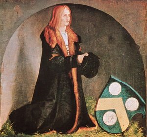 Heller Altarpiece (detail) — Matthias Grünewald