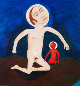 Boy With A Small Red Boy — Clare Galloway