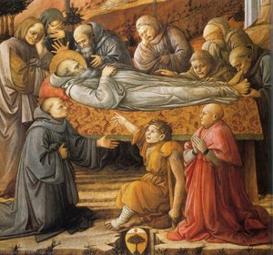 Funeral Of St Jerome (detail) — Filippo Di Tommaso Lippi
