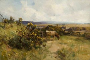 Landscape With Cattle — William Miller Frazer