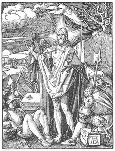 Small Passion: 29. The Resurrection — Albrecht Dürer