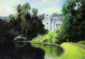 Pond In The Park. Olshanka. — Vasily Dmitrievich Polenov