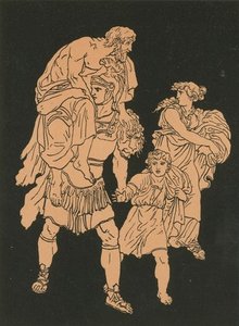 The Flight From Troy — Bartolomeo Pinelli