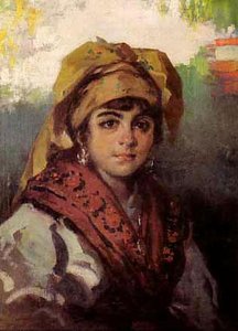 Retrato de NiÃ±a Asturiana