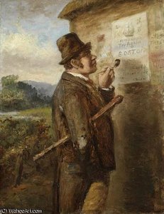 Pat Contemplating Amerikey — George Hawkins