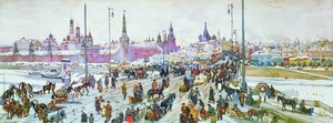 The Moskvoretsky Bridge — Konstantin Yuon