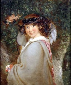 Portrait Of A Young Girl — William Maw Egley