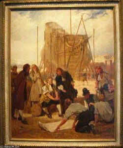 Preparing For The Voyage — John Seymour Lucas