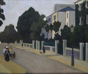 Queen's Grove, St John's Wood — Robert Polhill Bevan, Cubism