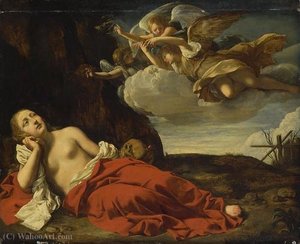Penitent mary magdalene