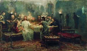 Last Supper — Ilya Yefimovich Repin, Realism