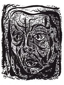 The Sibyl, Portrait Of Madame Masson — André Masson