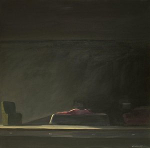 Nude On Couch — Nathan Oliveira